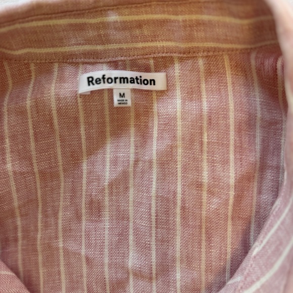 Reformation linen pajama set - Picture 2 of 3